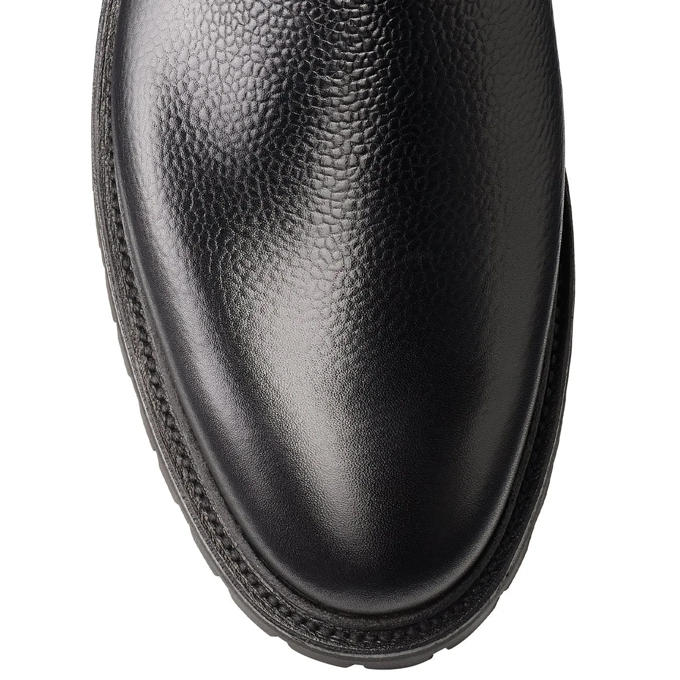 Chelsea 11 Black Scotch Grain Timeless Leather Easy to Wear