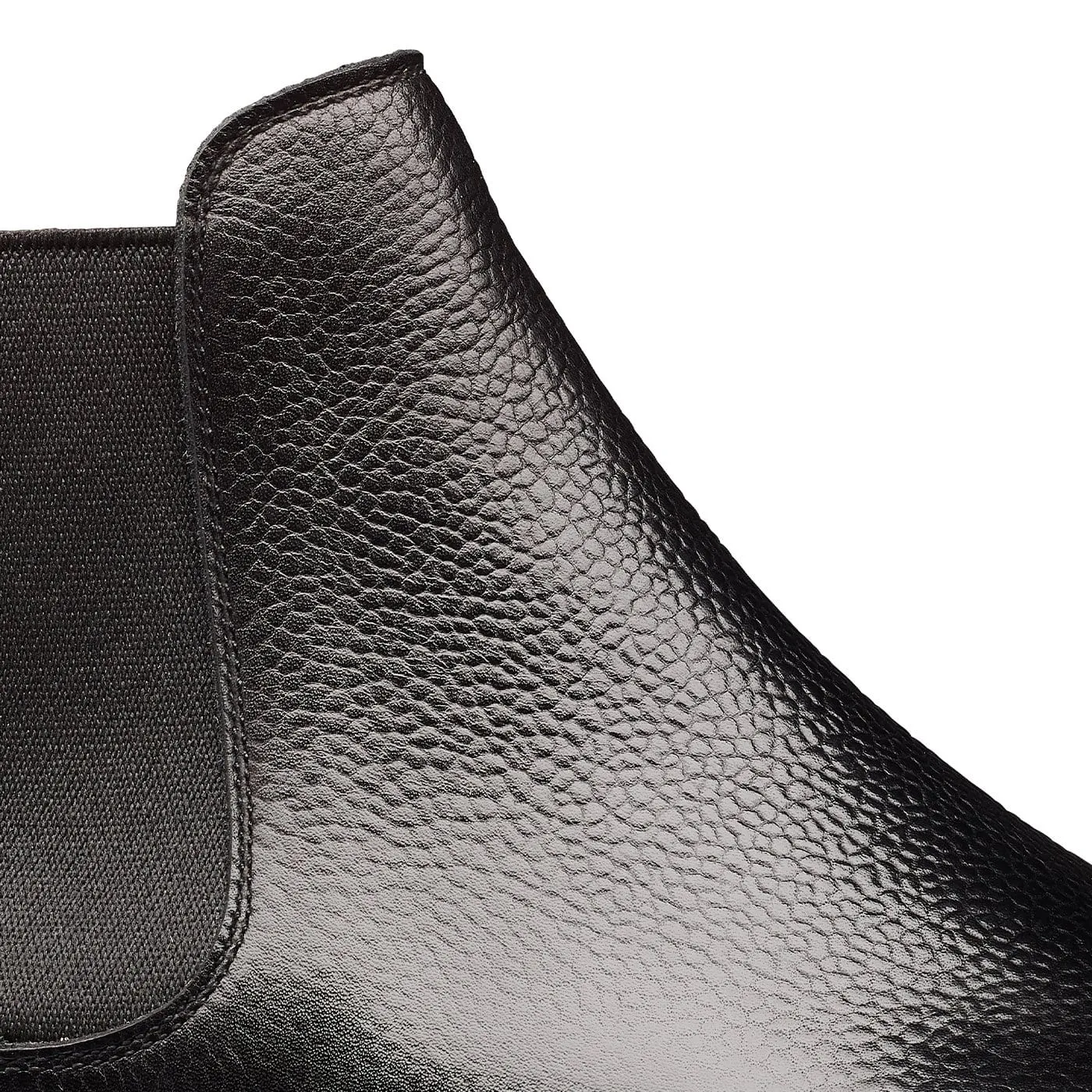 Chelsea 11 Black Scotch Grain Sturdy Build
