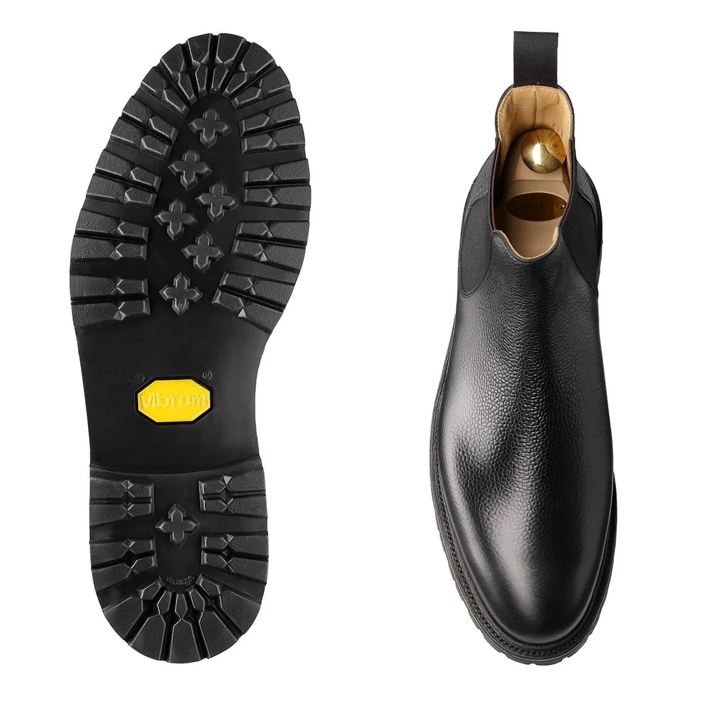 Chelsea 11 Black Scotch Grain Urban Minimal