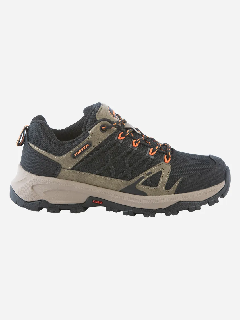 Extreme Weather Outdoor Comfort Top Ten Adult Unisex Hiking Shoes Black/Brown