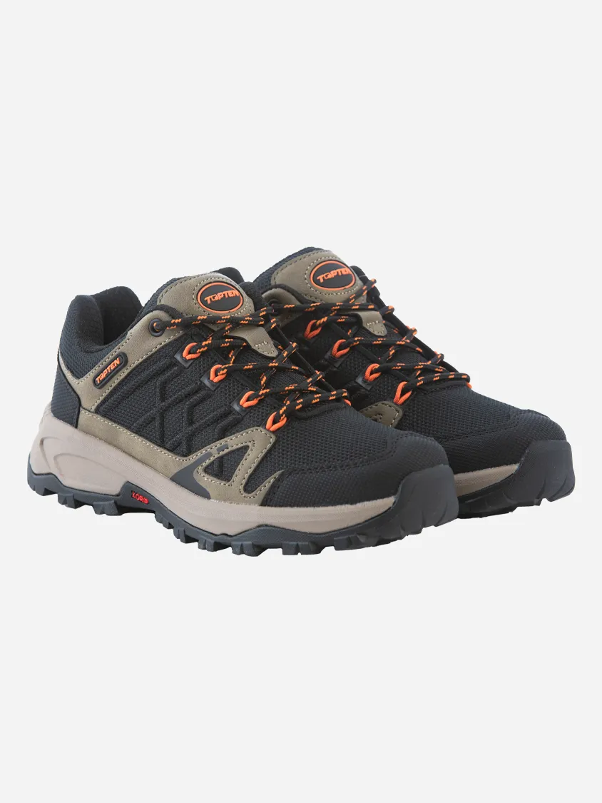 Top Ten Adult Unisex Hiking Shoes Black/Brown Extreme Walk Flat Trail