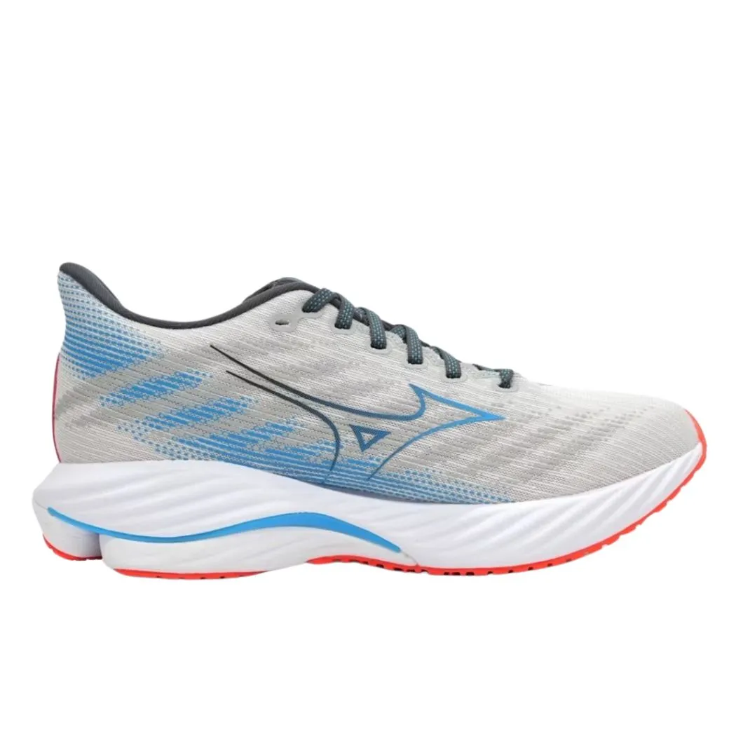 Slip Safe White Clean mizuno Waver Rider 28 Men's Running Shoes