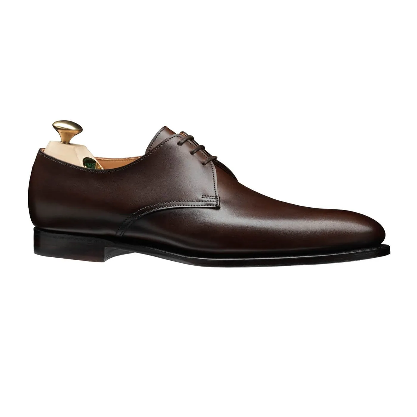 Hoxton Dark Brown Burnished Calf Breathable Lining