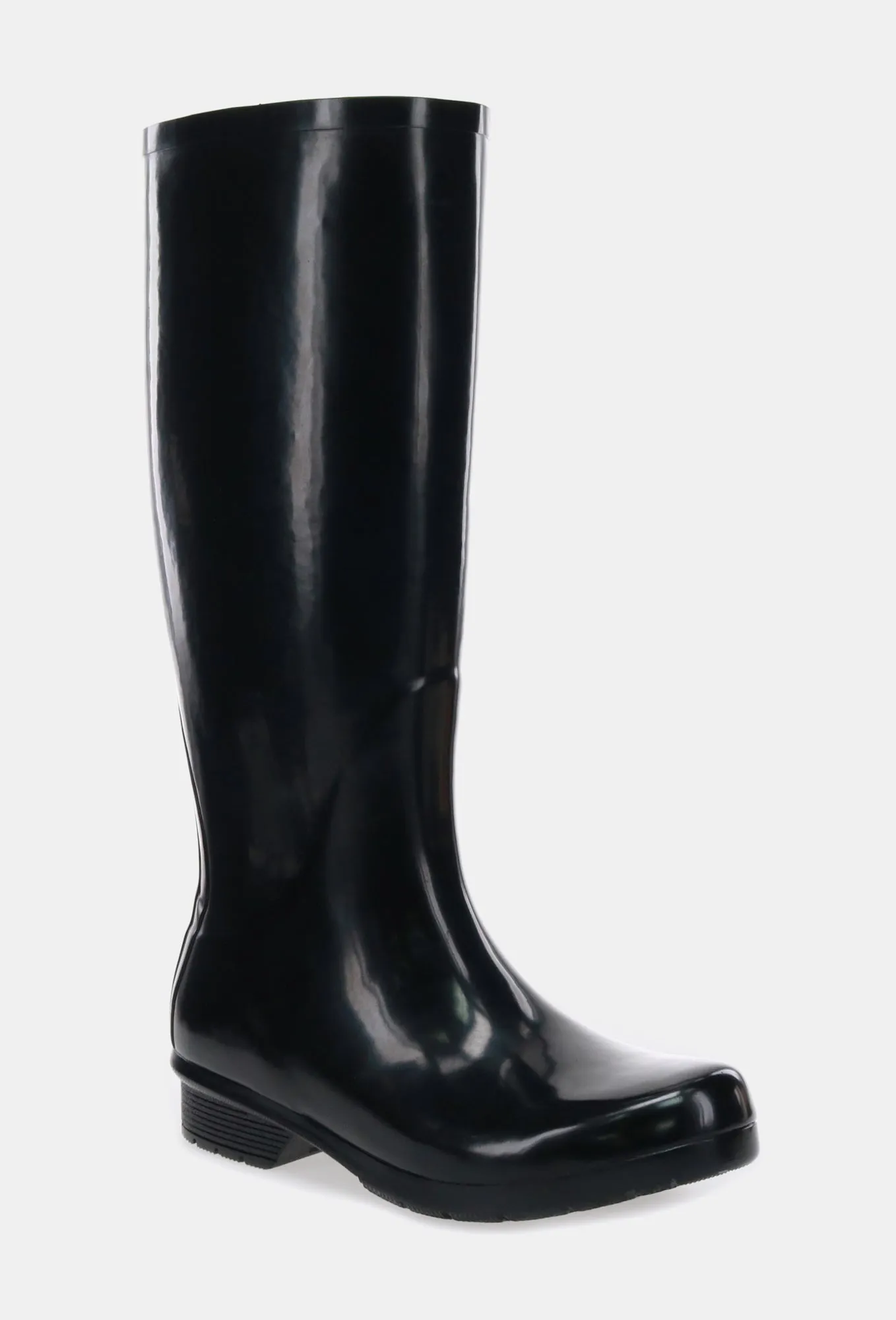 GLOSS TALL RAIN BOOT - BLACK Active Protection Boots Everyday Use
