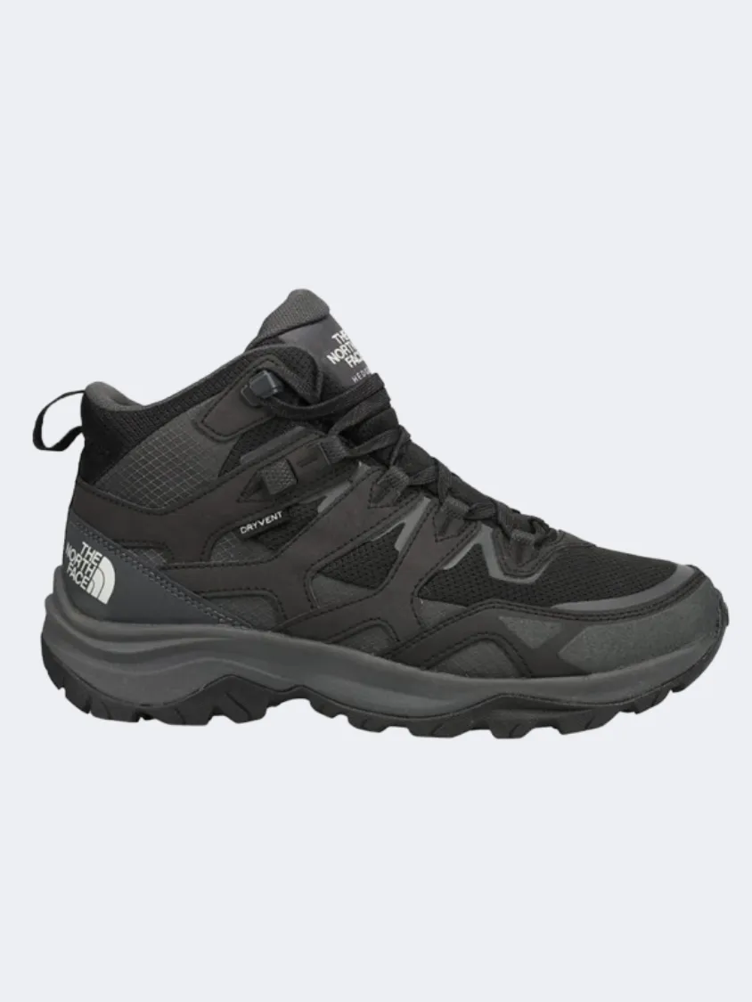 Strong Build The North Face Hedgehog 3 Waterproof Men Hiking Shoes Black/Asphalt Grey