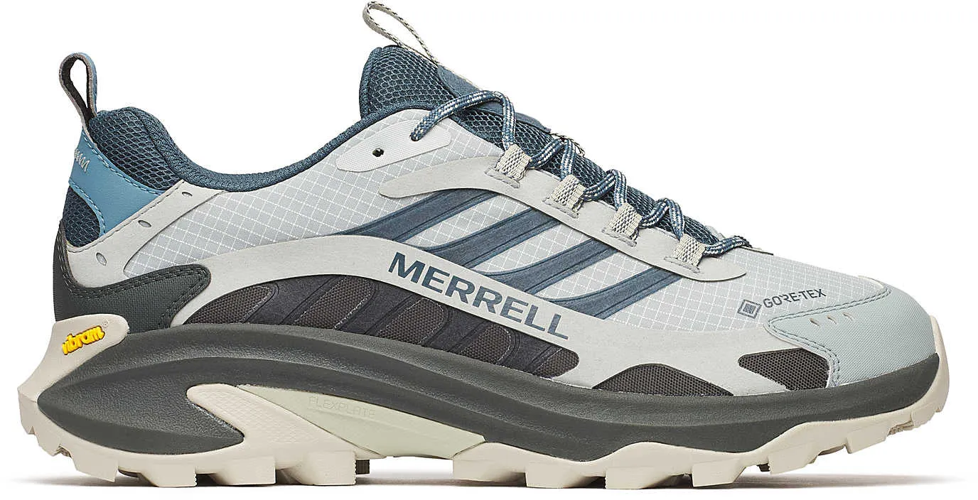 Merrell Moab Speed 2 GORE-TEX Mens Walking Shoes - Blue Secure fit