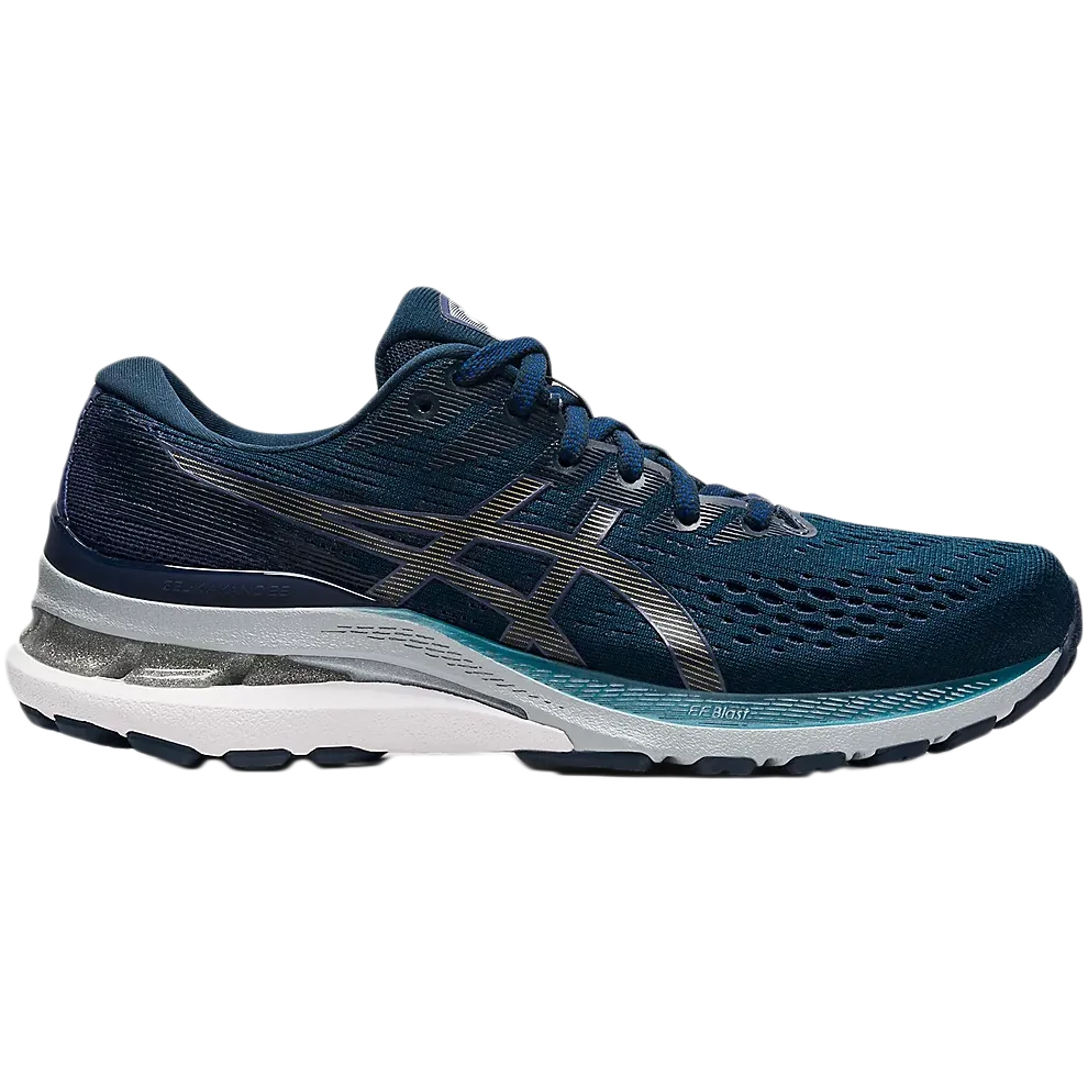 Women's Gel-Kayano 28 D Travel-friendly hook and loop closure