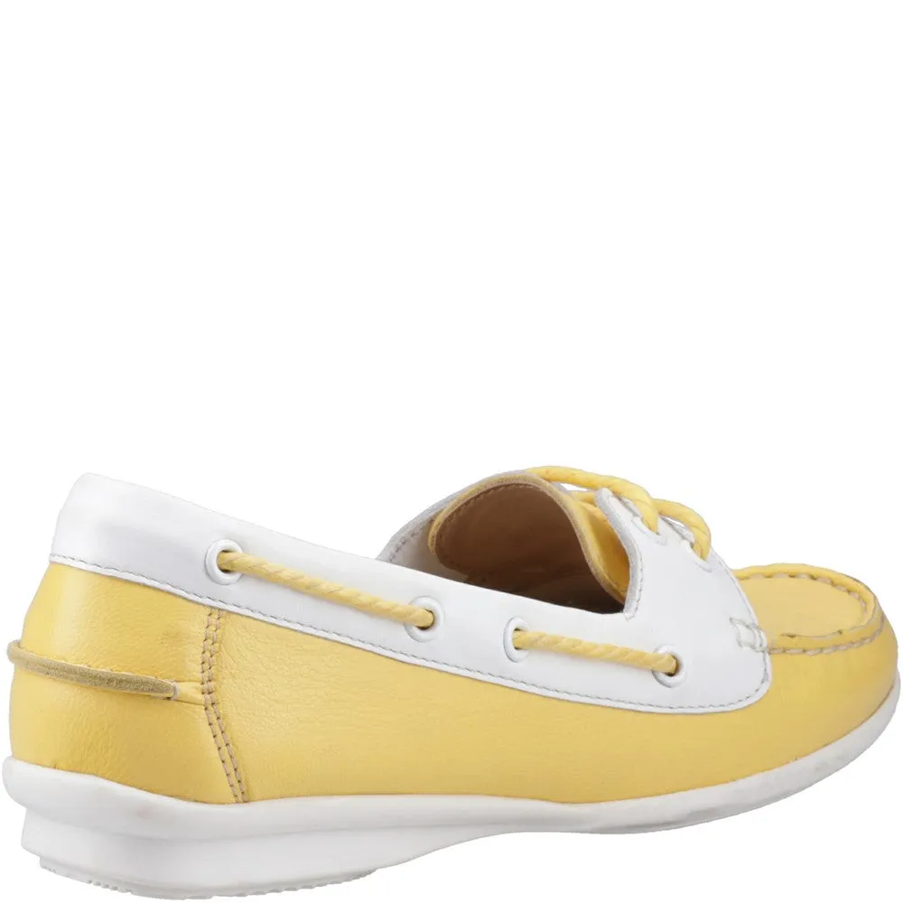 Ground Steady Yellow Irene Boat Shoes