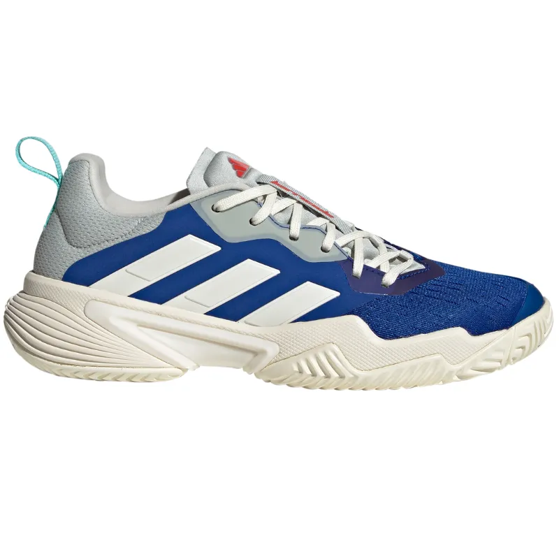 Multi Directional Flexibility Indoor Adidas Barricade Womens Tennis Shoes - Royale Blue / White