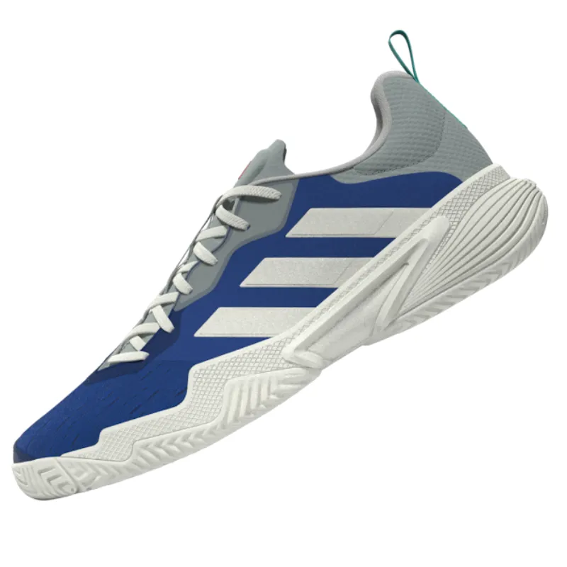 Classic Design Adidas Barricade Womens Tennis Shoes - Royale Blue / White