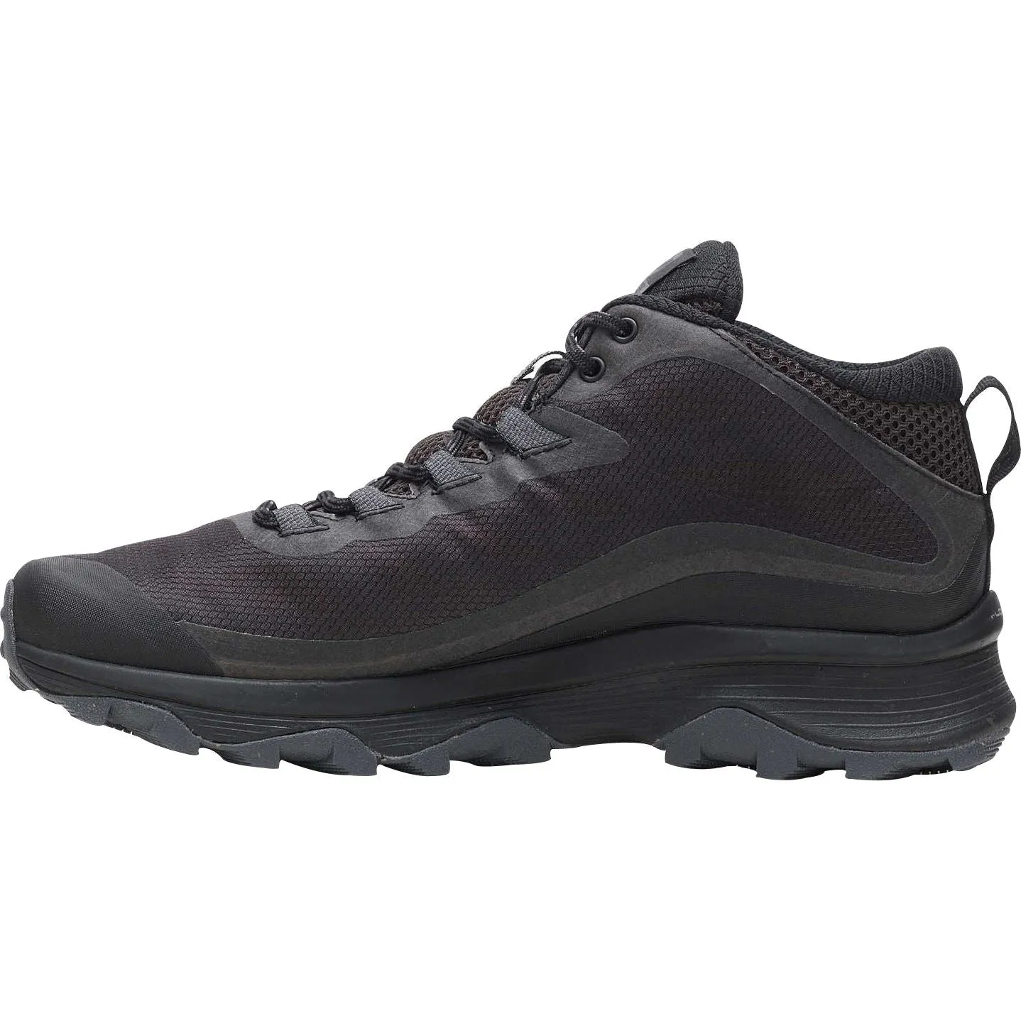 Merrell Moab Speed Mid GORE-TEX Womens Walking Boots - Black Trail Walk Traction