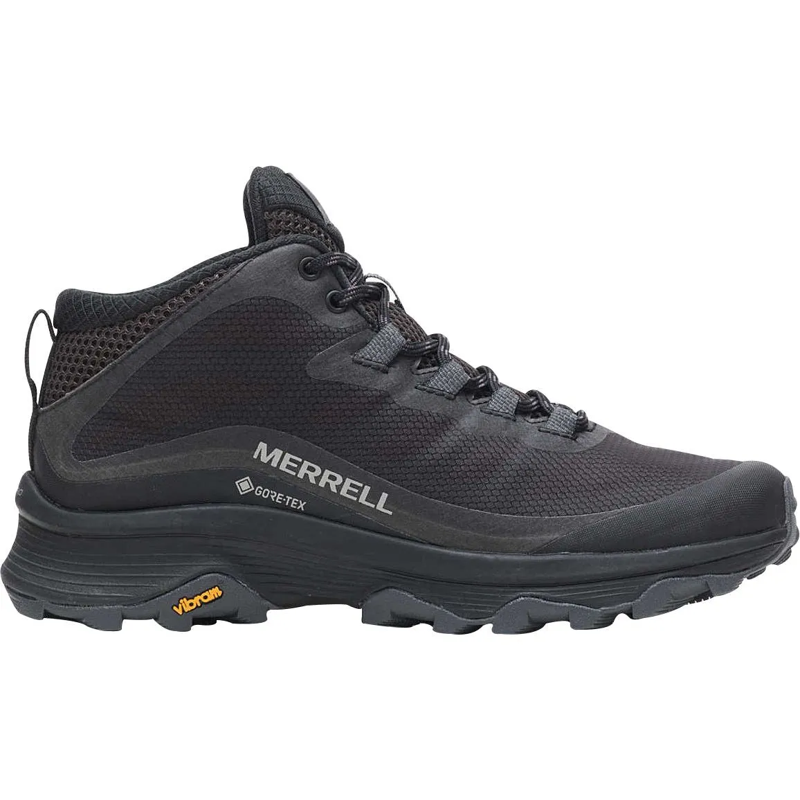 Merrell Moab Speed Mid GORE-TEX Womens Walking Boots - Black Slip Control Anti Bacterial