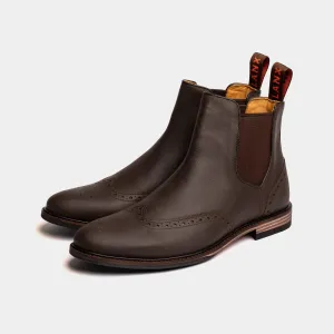 Comfy Everyday Chic Comfort MITTON // BROWN DISTRESSED