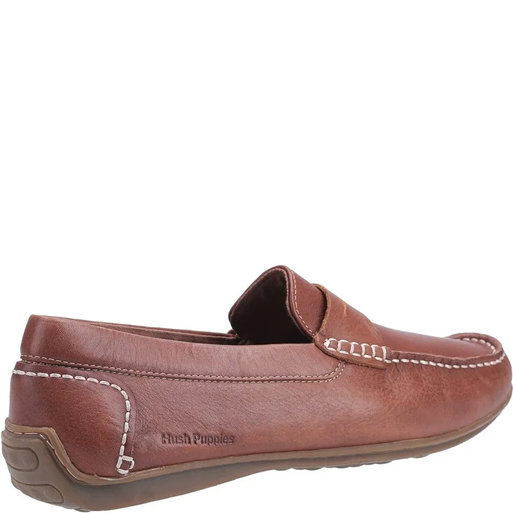 Brown Roscoe Slip-On Loafers Sure Step Travel Shoes