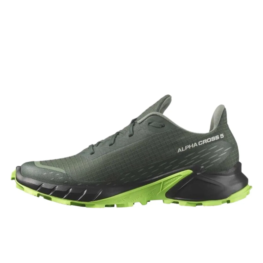 salomon Alphacross 5 Men's Trail Running Shoes Adjustable Straps