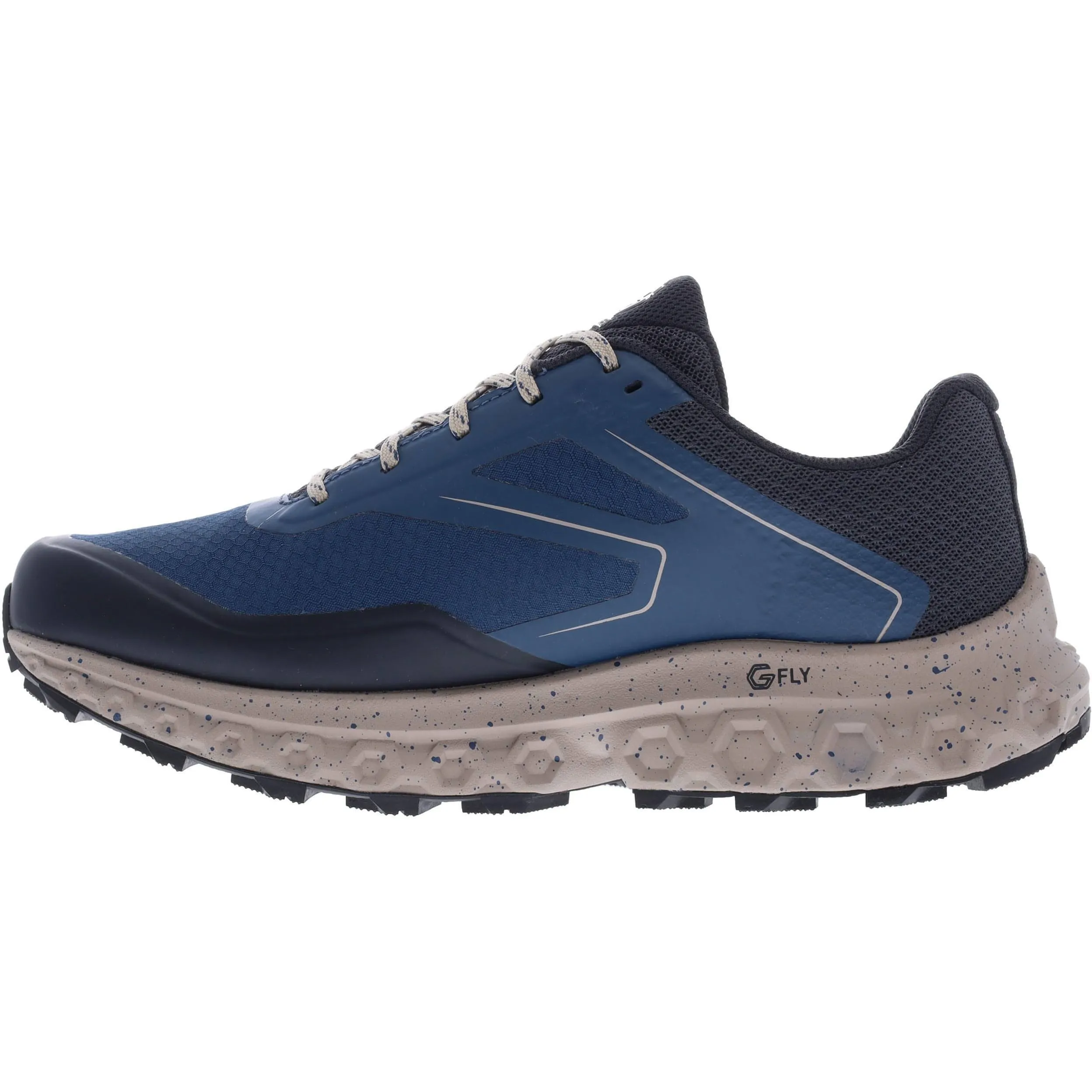 Comfort Trekking Gear puncture resistant Inov8 RocFly G 350 GORE-TEX Mens Walking Shoes - Navy