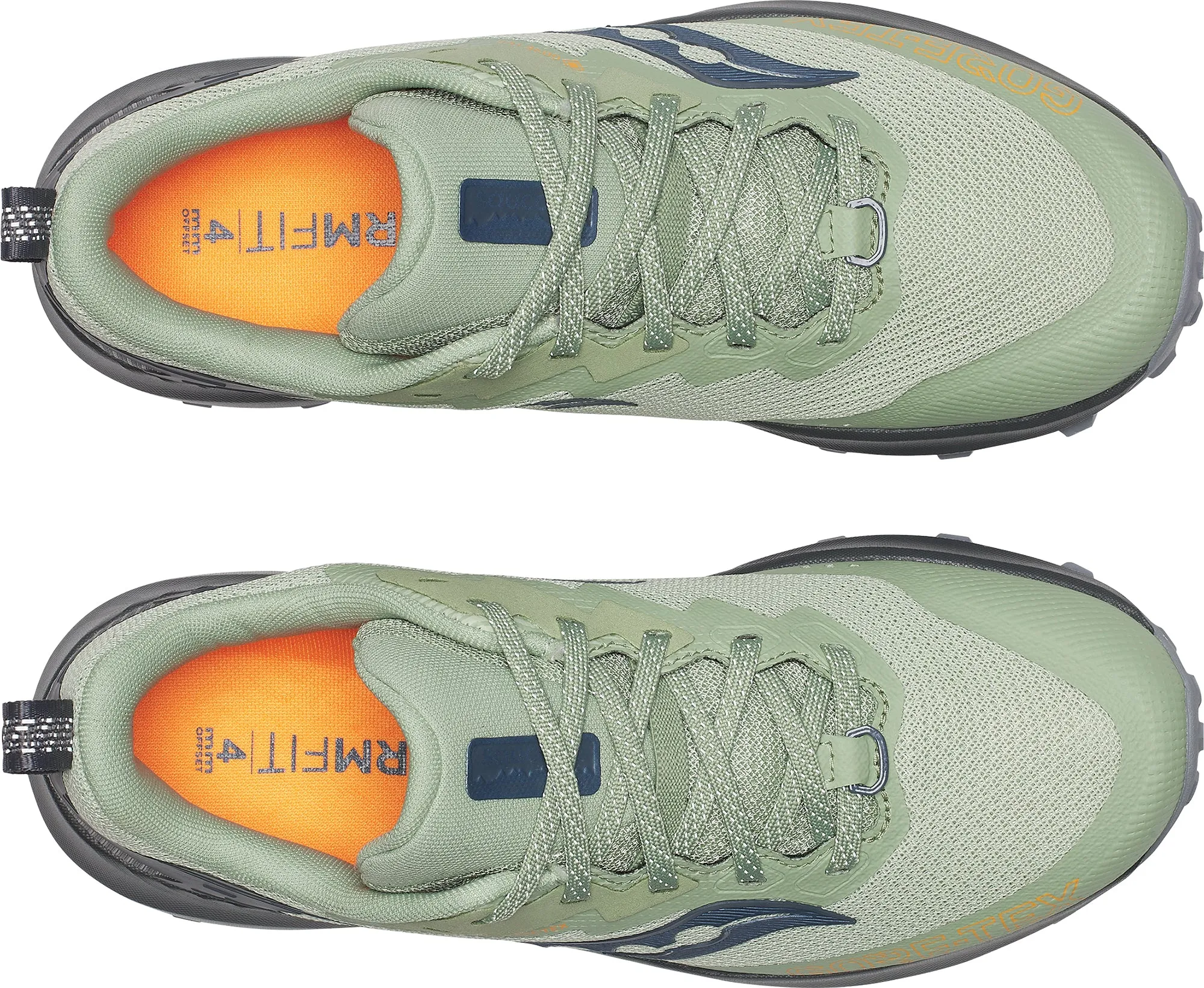 Ideal for indoor and outdoor athletic performance Home Fitness Saucony Peregrine 14 GORE-TEX Womens Trail Running Shoes - Green