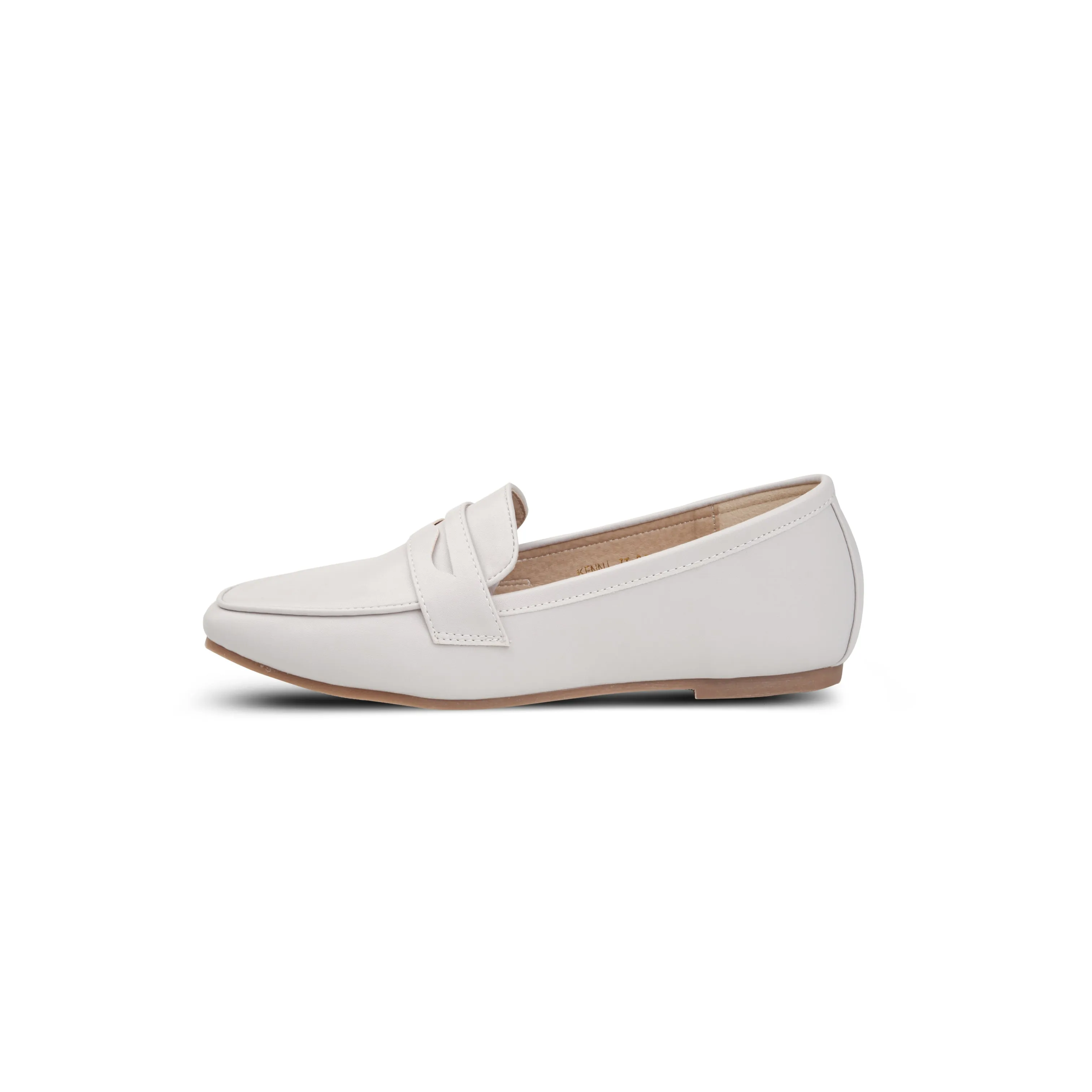 Foot Strong Compact Kenni II Leather Loafers - Light Grey (MGY)