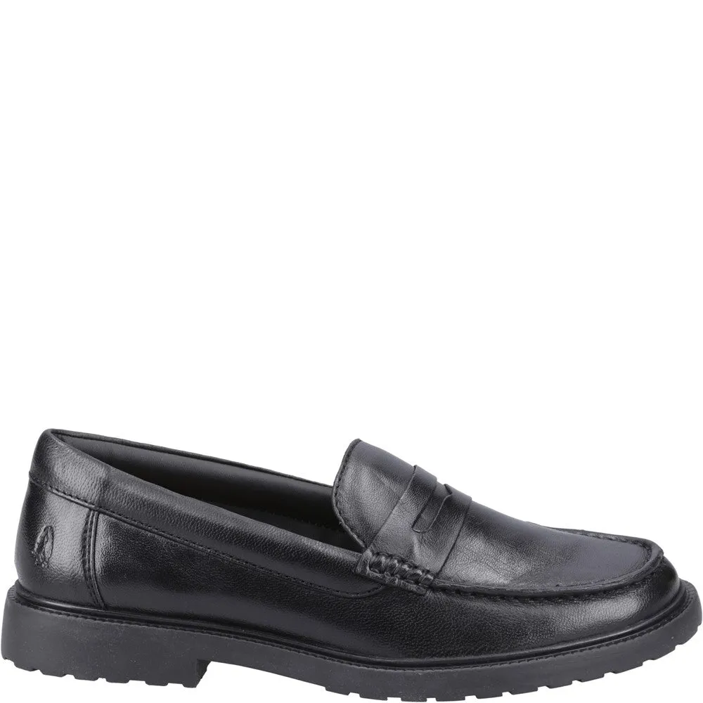 Sleek Design Book Corner Black Verity Loafers