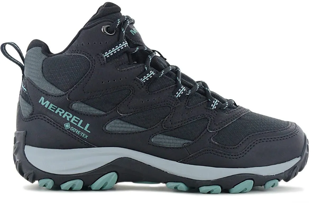 Merrell West Rim Sport GORE-TEX Womens Walking Boots - Black Durable Comfort Outdoor Experience