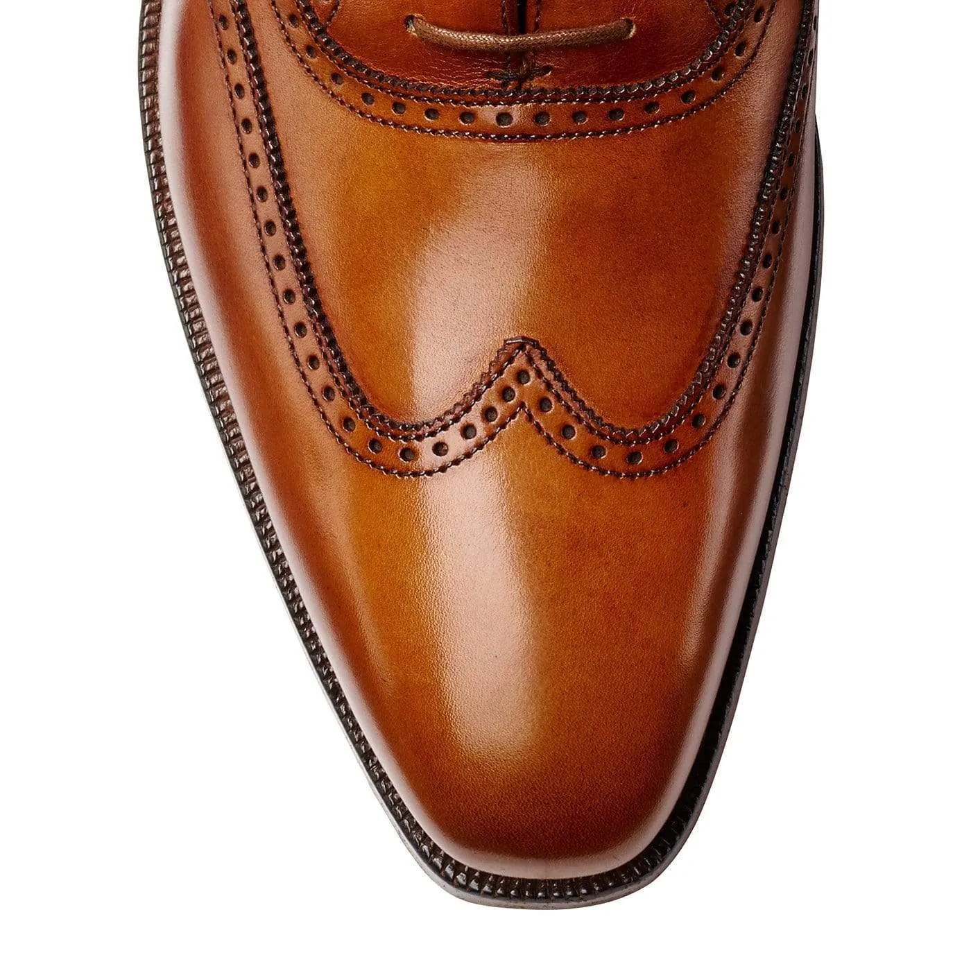 Drummond Tan Burnished Calf Quick Slip On Style Workday Look
