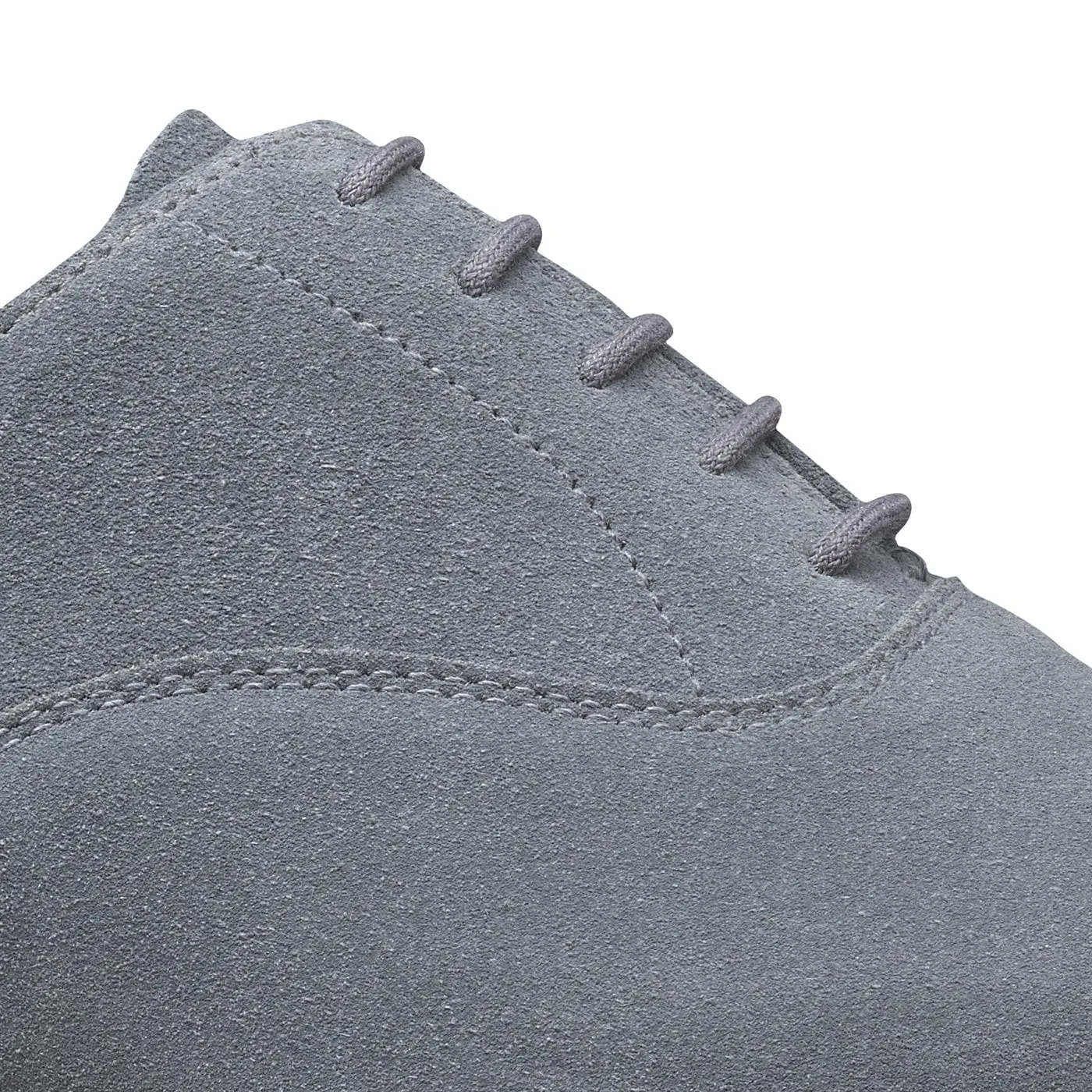 Tresco Pastel Blue Suede Smooth Sides Day Style