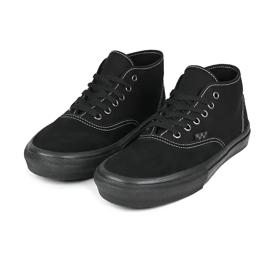 Vans Skate Authentic Mid Skateboarding Shoe Secure Wear resistant