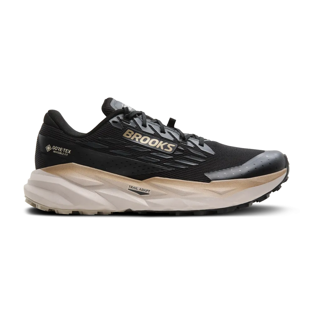 BROOKS - Men's Cascadia 19 GTX Shaped to follow natural foot contours over time Leg support