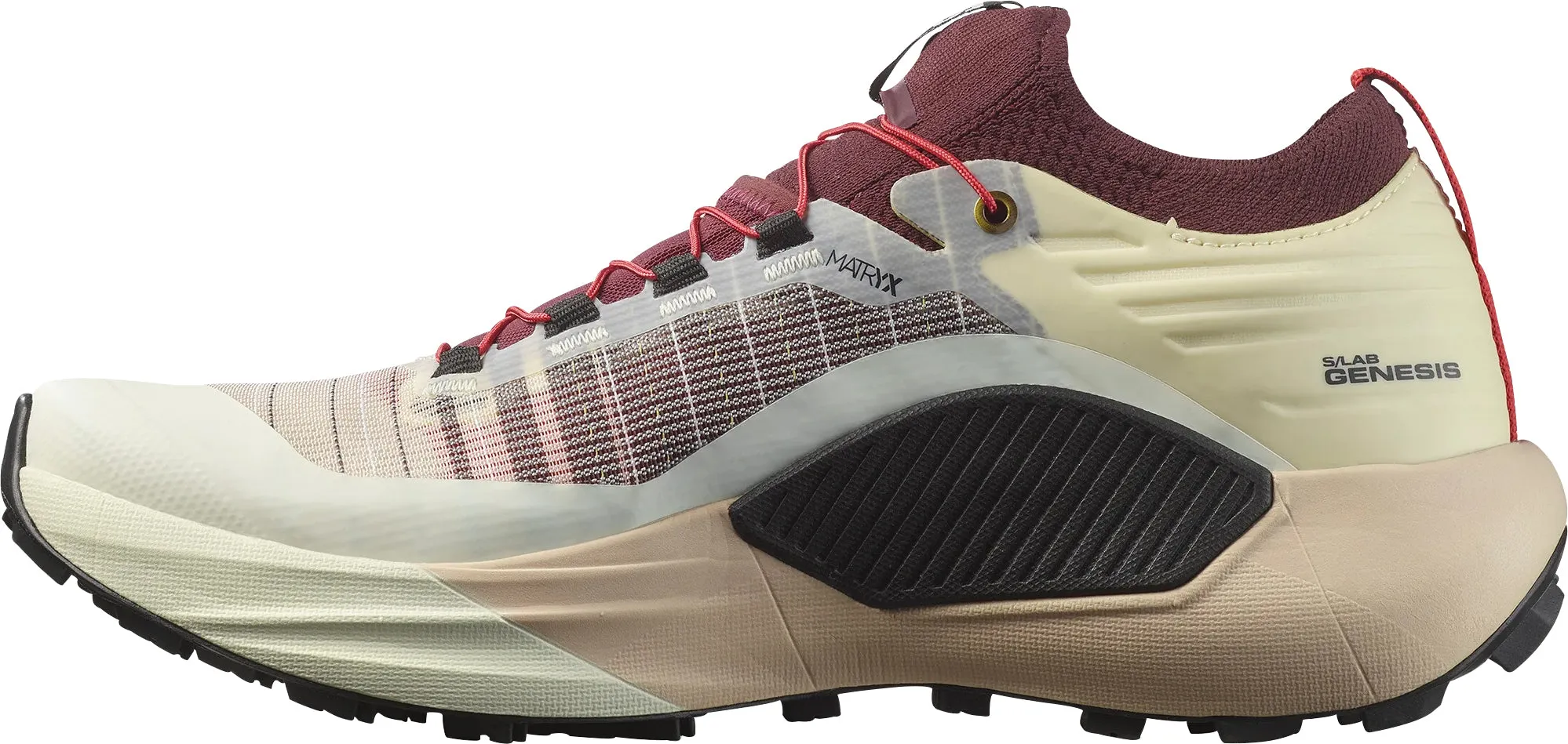 Salomon S/Lab Genesis Trail Running Shoes - Cream Clean Finish Stair Workout