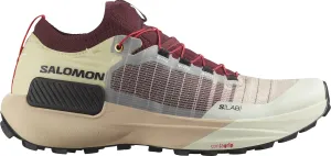 Soft Touch Padded Tongue Salomon S/Lab Genesis Trail Running Shoes - Cream