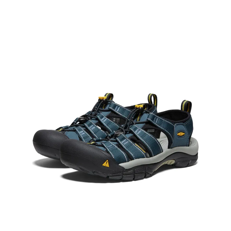 Workout Essential Men's Newport H2 Sandal  |  Navy/Medium Grey