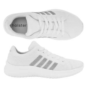 Brooklyn - White Comfort   insole Chic Footwear