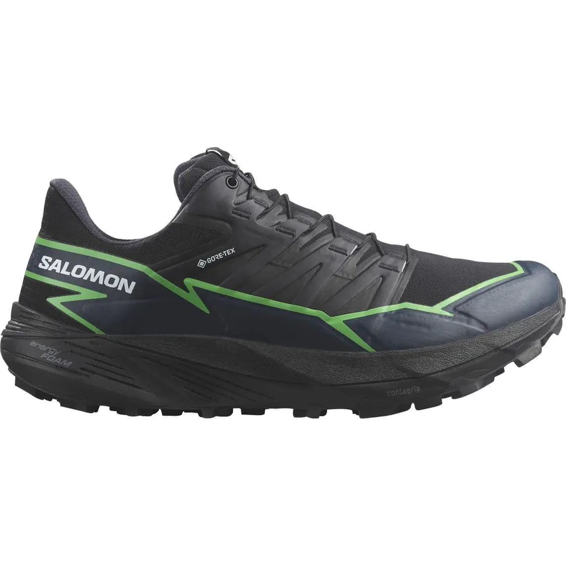 Outdoor Fitness Salomon Thundercross GORE-TEX Mens Trail Running Shoes - Black