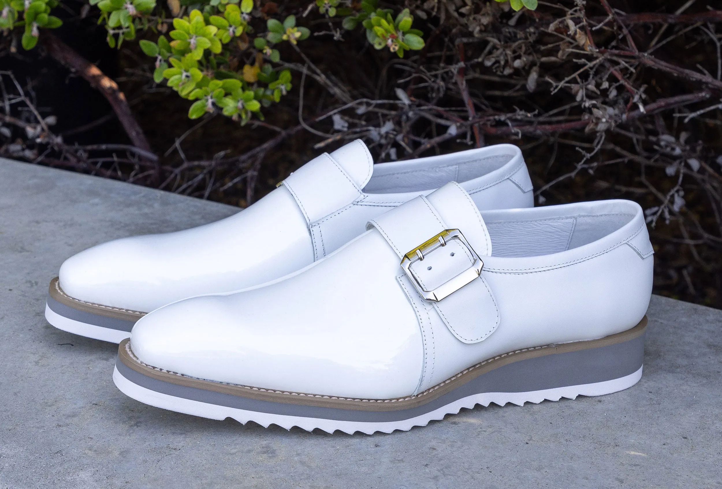 Style: 515-38P-White Shock absorption Euro Cut