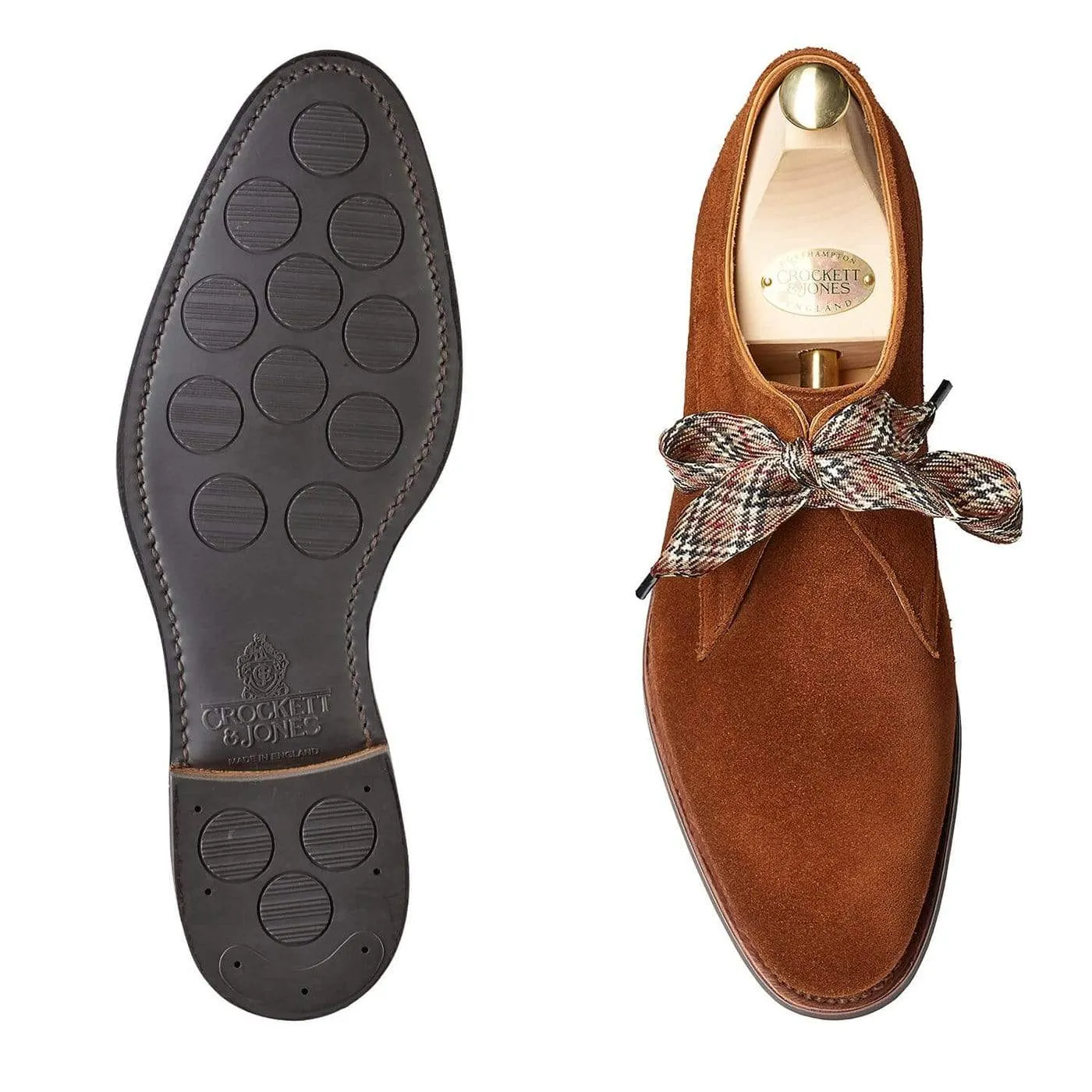 Lisa Polo Brown Calf Suede Lightweight Modern Edge