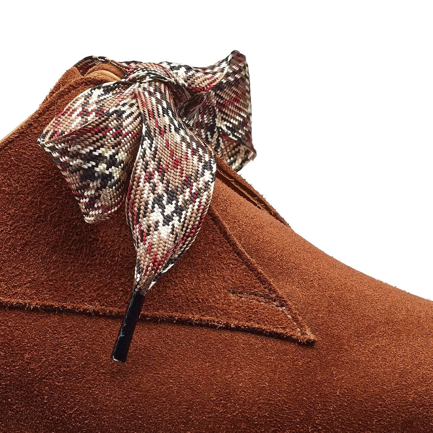 Smart Look Wide toe box Lisa Polo Brown Calf Suede