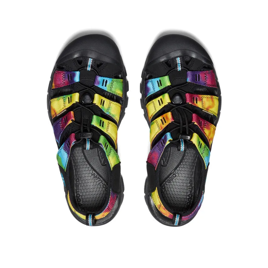 Ventilation zones help maintain a cool interior climate Men's Newport Retro  |  Original Tie Dye
