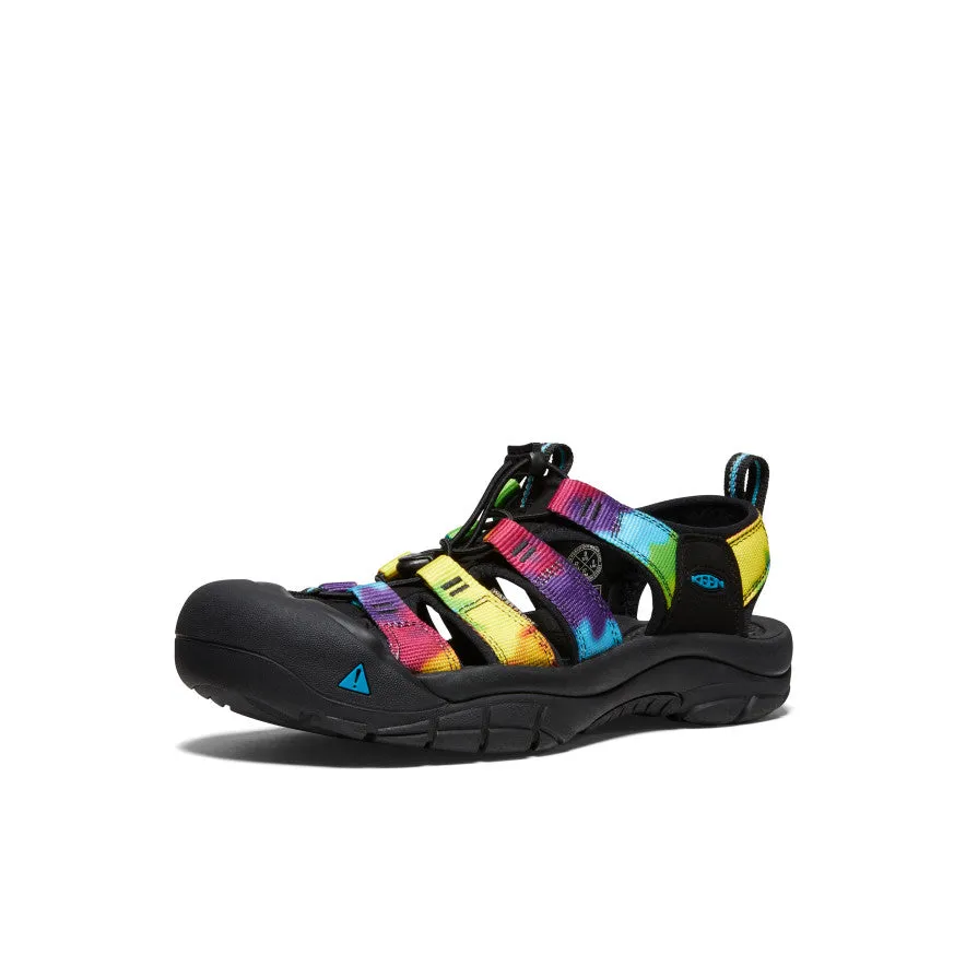 Balanced Landing Step Routine Men's Newport Retro  |  Original Tie Dye