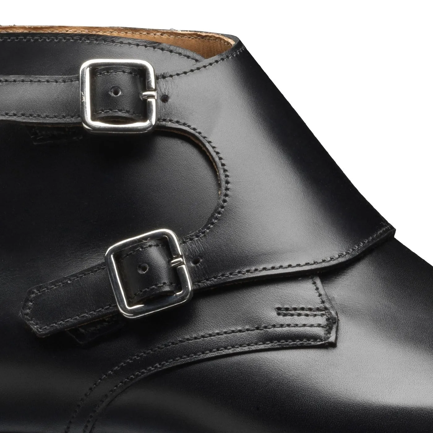 Comfortable ankle support Camberley Black Calf
