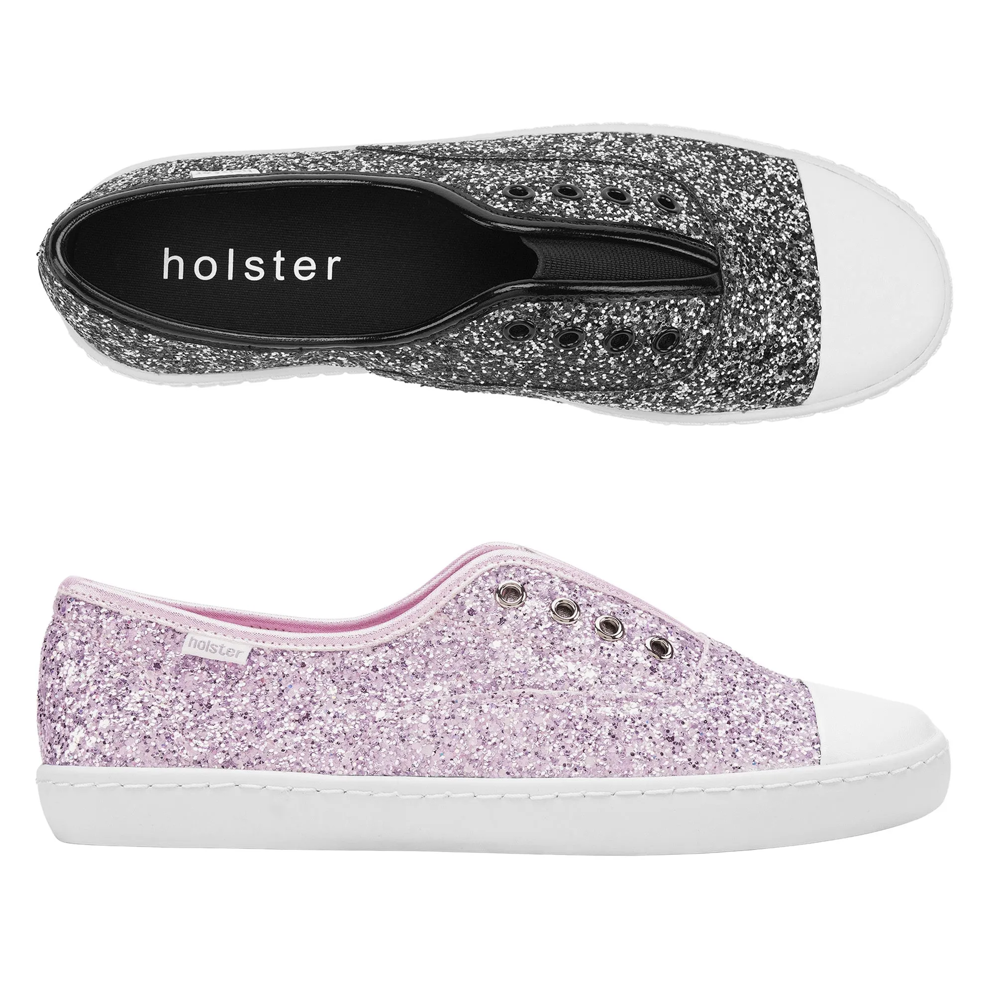 Push Step Chic Style Diaz Bundle -Black Silver/Pink