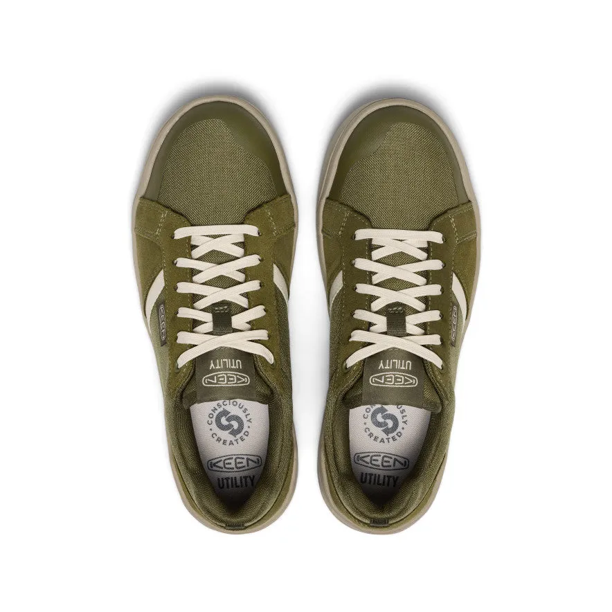Men's Kenton Work Shoe (Soft Toe)  |  Winter Moss/Birch Elastic laces Durable Fabric