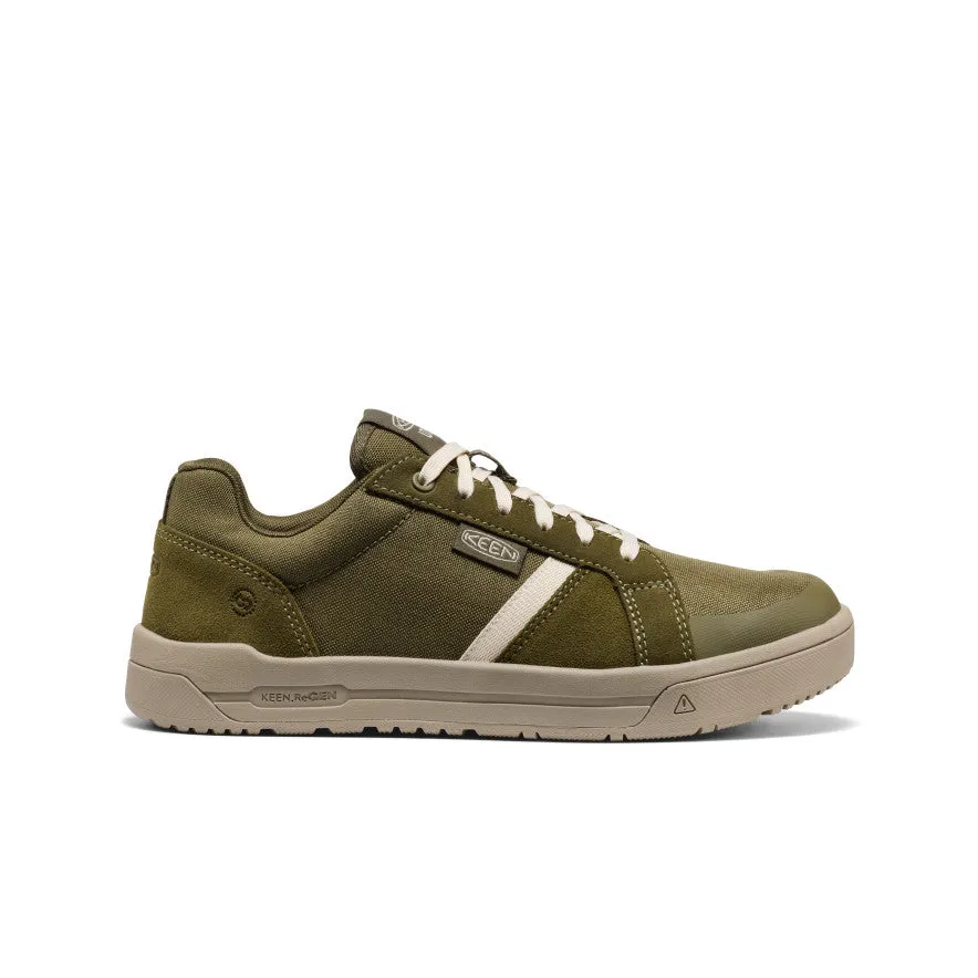 Angel Glow Comfort Lining Men's Kenton Work Shoe (Soft Toe)  |  Winter Moss/Birch