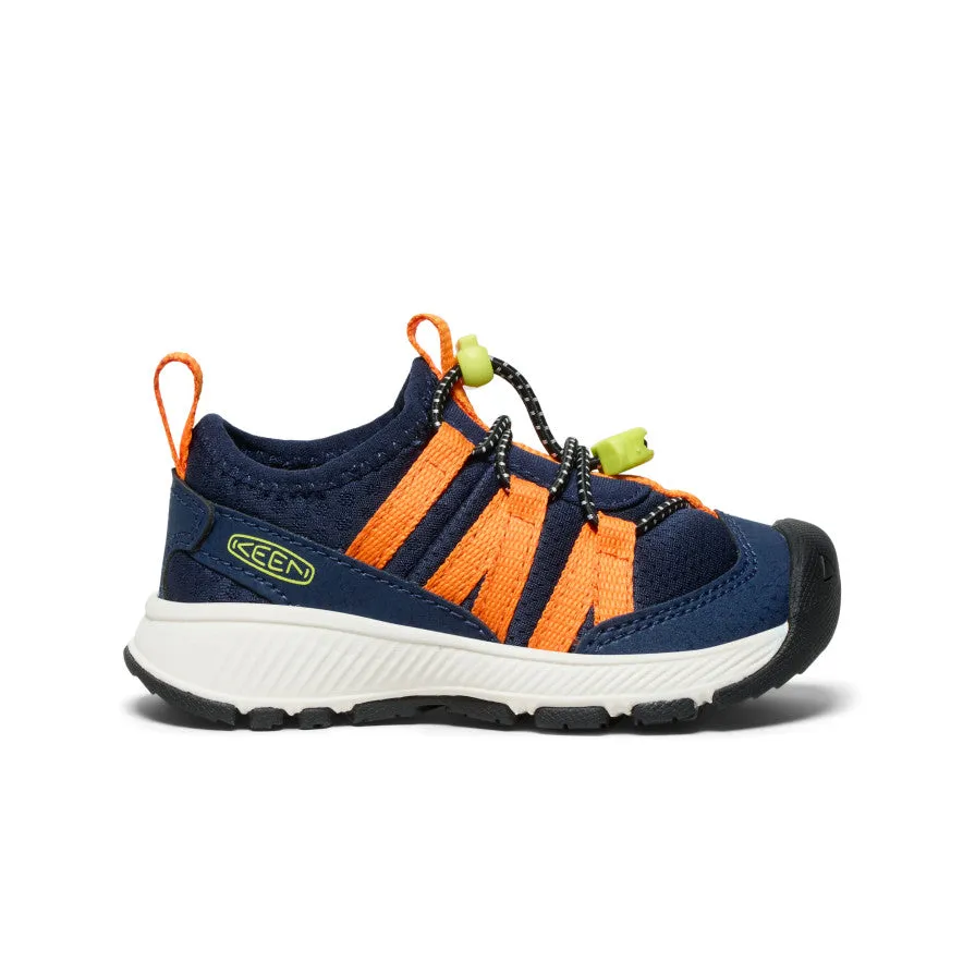 Meta Move Hiking Toddlers' Motozoa Sneaker  |  Naval Academy/Bright Marigold