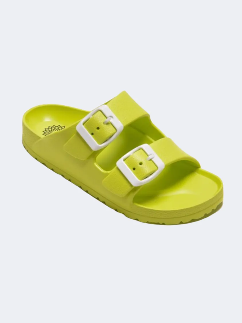 Sun Guard Ateneo Ps-Boys Beach Slippers Light Green