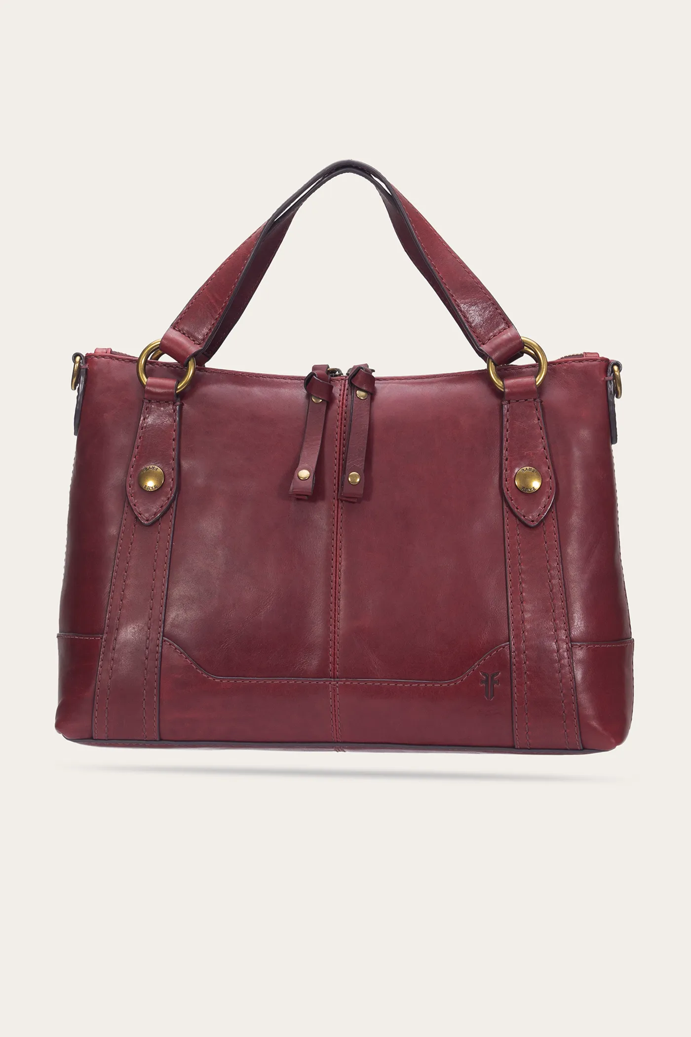 Rain Safe Gold Tone Melissa Medium Satchel