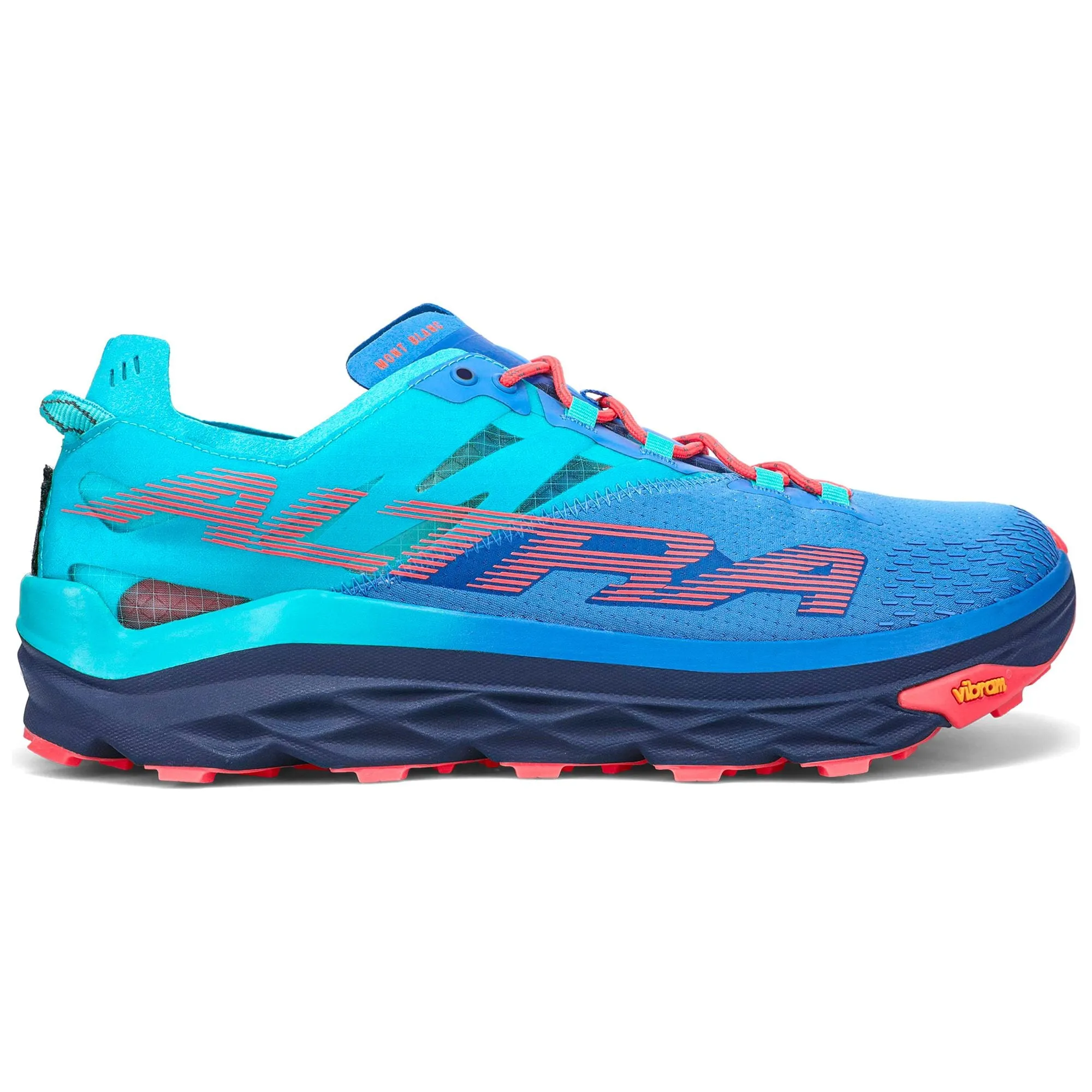 Action Pack Altra Mont Blanc Mens Trail Running Shoes - Blue